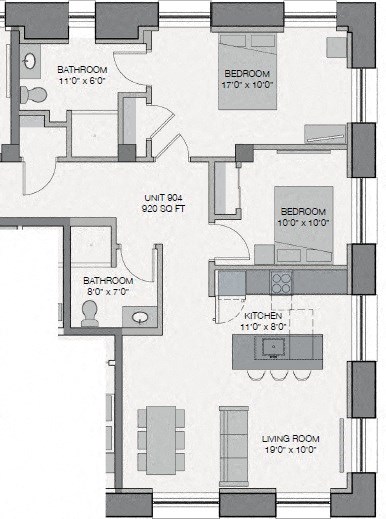 170 Westminster St. Studio-2 Beds Apartment for Rent - Photo Gallery 9